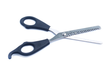scissors  on a white background