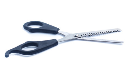 scissors  on a white background