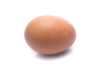 Eggs isolated on white background