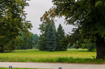 W zamkowym parku  © wedrownik52