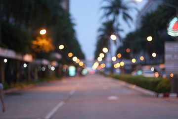 Abstract circular bokeh background