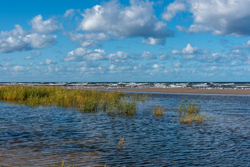 Autumn at the Baltic Sea Coast in Latvia