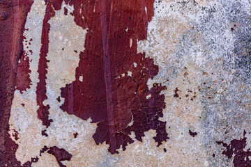 Fototapeta premium abstract colored texture. Old scratches, stain, paint splats, spots on the wall