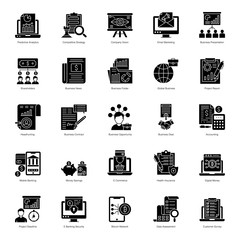 Business Growth Filled Icons Pack