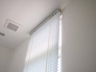 modern blinds window decoration interior for room.