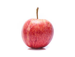 Red apple isolated on a white background