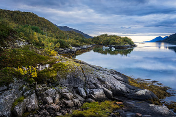 Fototapeta na wymiar Fiord landscape, Norway