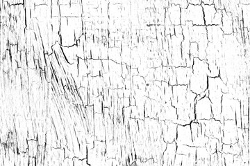 Croquelure, texture with cracked paint on a white background. Scratches, brush strokes. Thin abstract coat of paint. Acrylic, gouache, lime.