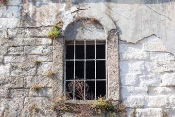 Old window with bars