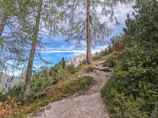 sentiero Lago di Braies - Rifugio Biella
