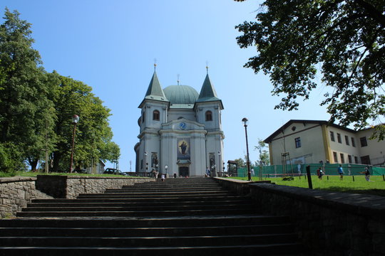 old wooden church Hostyn in Czech Republic