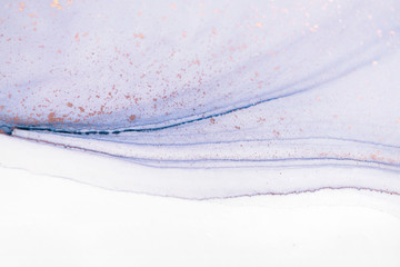 Alcohol ink. Style incorporates the swirls of marble or the ripples of agate.  Abstract painting, can be used as a trendy background for wallpapers, posters, cards, invitations, websites.