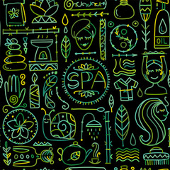 Spa salon background for your design