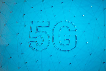 5g modern technology background