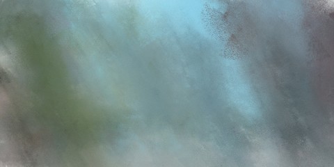 Obraz premium abstract soft grunge texture painting with slate gray, sky blue and dark olive green color and space for text. can be used for wallpaper, cover design, poster, advertising