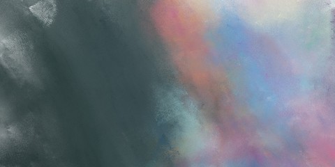 abstract grunge art painting with dark slate gray, light slate gray and silver color and space for text. can be used as wallpaper or texture graphic element