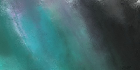 abstract diffuse texture painting with teal blue, very dark blue and medium aqua marine color and space for text. can be used as wallpaper or texture graphic element