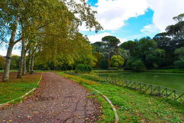 Rome (Italy) - The autumn in 