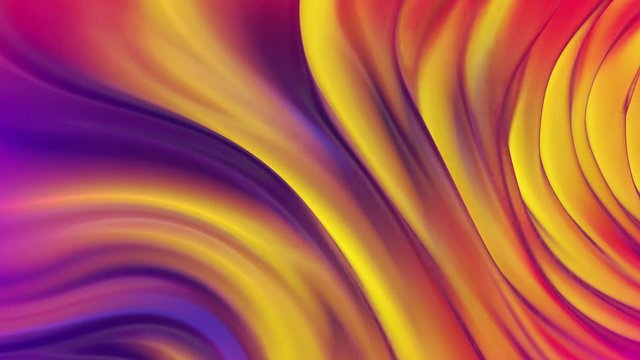 Modern gradient mobile phone yellow magenta red purple color wave background. Infinite loop cycle sequence.
