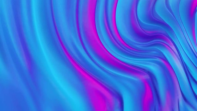 Modern gradient mobile phone blue magenta pink cyan color wave background. Infinite loop cycle sequence.