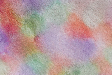 Motion blur coloured handmade technique aquarelle