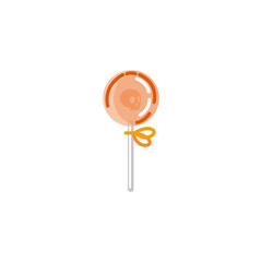 sweet halloween candy isolated icon