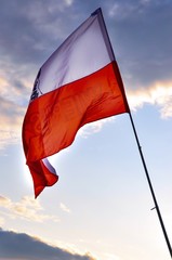 polska flaga, polnische flagge © Marlena