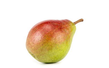 .Pear on a white background