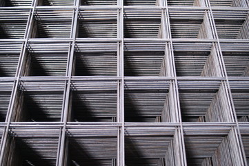 Wire mesh for foundation concrete work