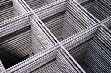 Wire mesh for foundation concrete work