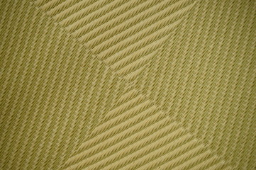 Fototapeta na wymiar Japanese straw Weave floor covering 