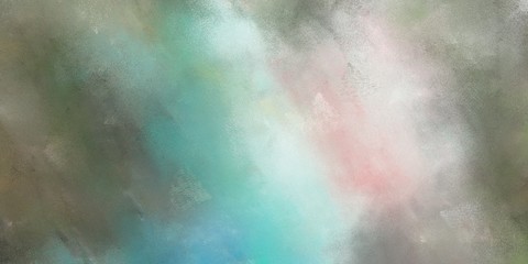 Fototapeta premium fine brushed / painted background with dark sea green, light slate gray and dark olive green color and space for text. can be used as texture, background element or wallpaper
