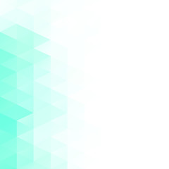 Obraz premium Blue Polygonal Mosaic Background, Creative Design Templates