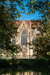 Fototapeta na wymiar old cathedral in Stuttgart