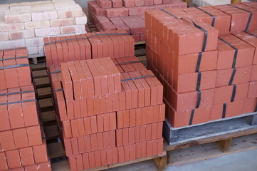 Brick block tile gardening department