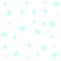 Winter snowflake, background, vector illustration
