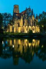 Obraz premium castle in the night