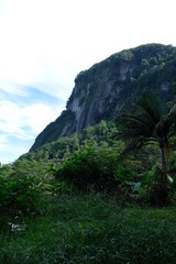Fototapeta na wymiar Mahé mountain