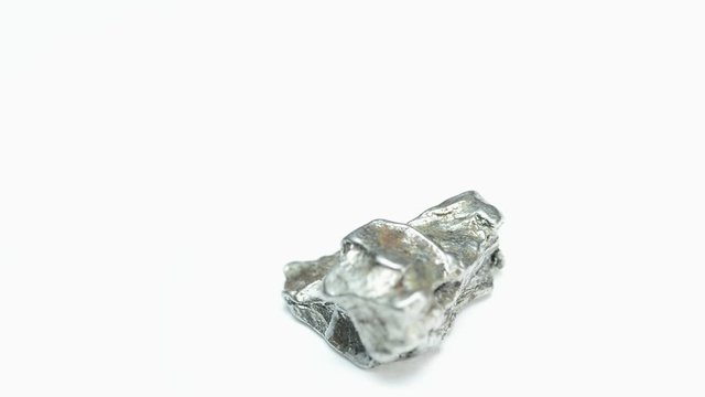 Meteorite from Argentina on a turn   table