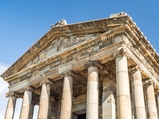 Greco-Roman colonnaded temple of Garni in Kotayk Province of Armenia