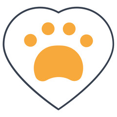 Pet Lover Gift Sign Vector Design Icon Concept