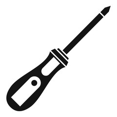 Cross screwdriver icon. Simple illustration of cross screwdriver vector icon for web design isolated on white background