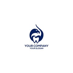 Eagle Dental Logo Design vector