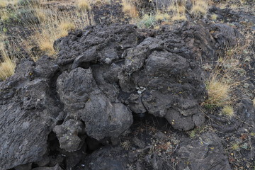 les laves de l'Etna