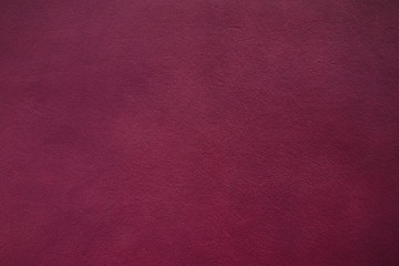 Real leather color Burgundy texture made from cow skin