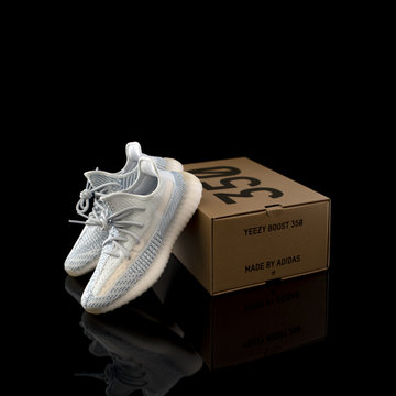Adidas Yeezy Boost 350 V2 Cloud White Non Reflective shoes