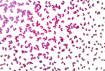 Light Purple vector texture with random forms.