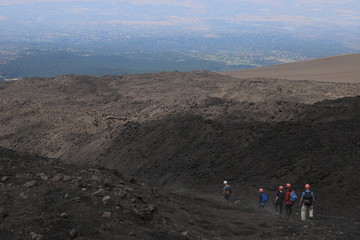 randonn&eacute;e sur l'Etna