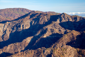 Gran Canaria after forest fire