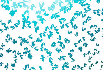 Fototapeta na wymiar Light BLUE vector background with abstract forms.